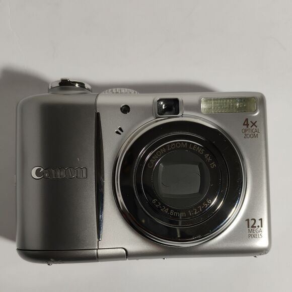 Canon PowerShot A1100IS 12.1 MP Digital Camera With Lowepro Case Tested